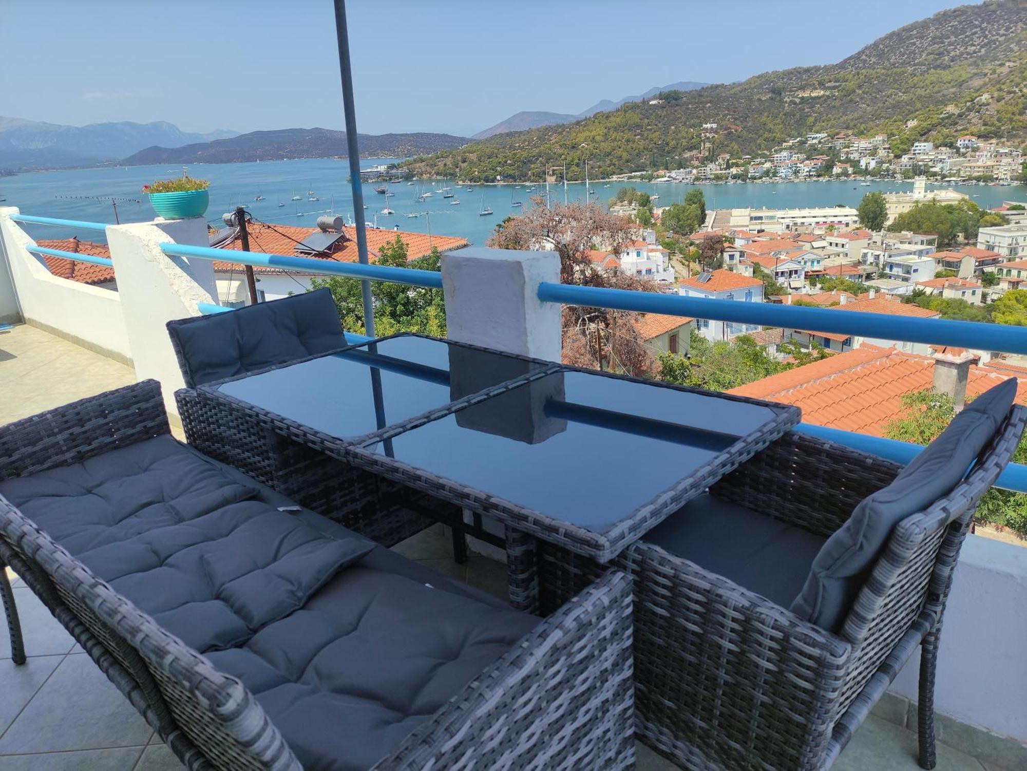 Sunrise View House Villa Poros Town Exterior photo