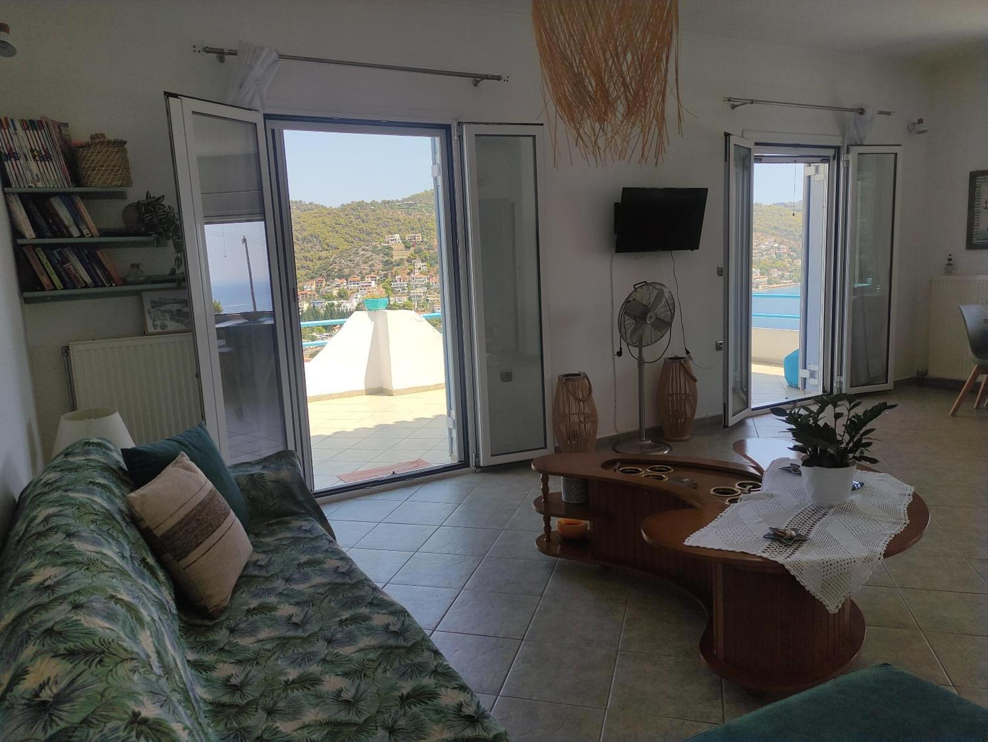 Sunrise View House Villa Poros Town Exterior photo