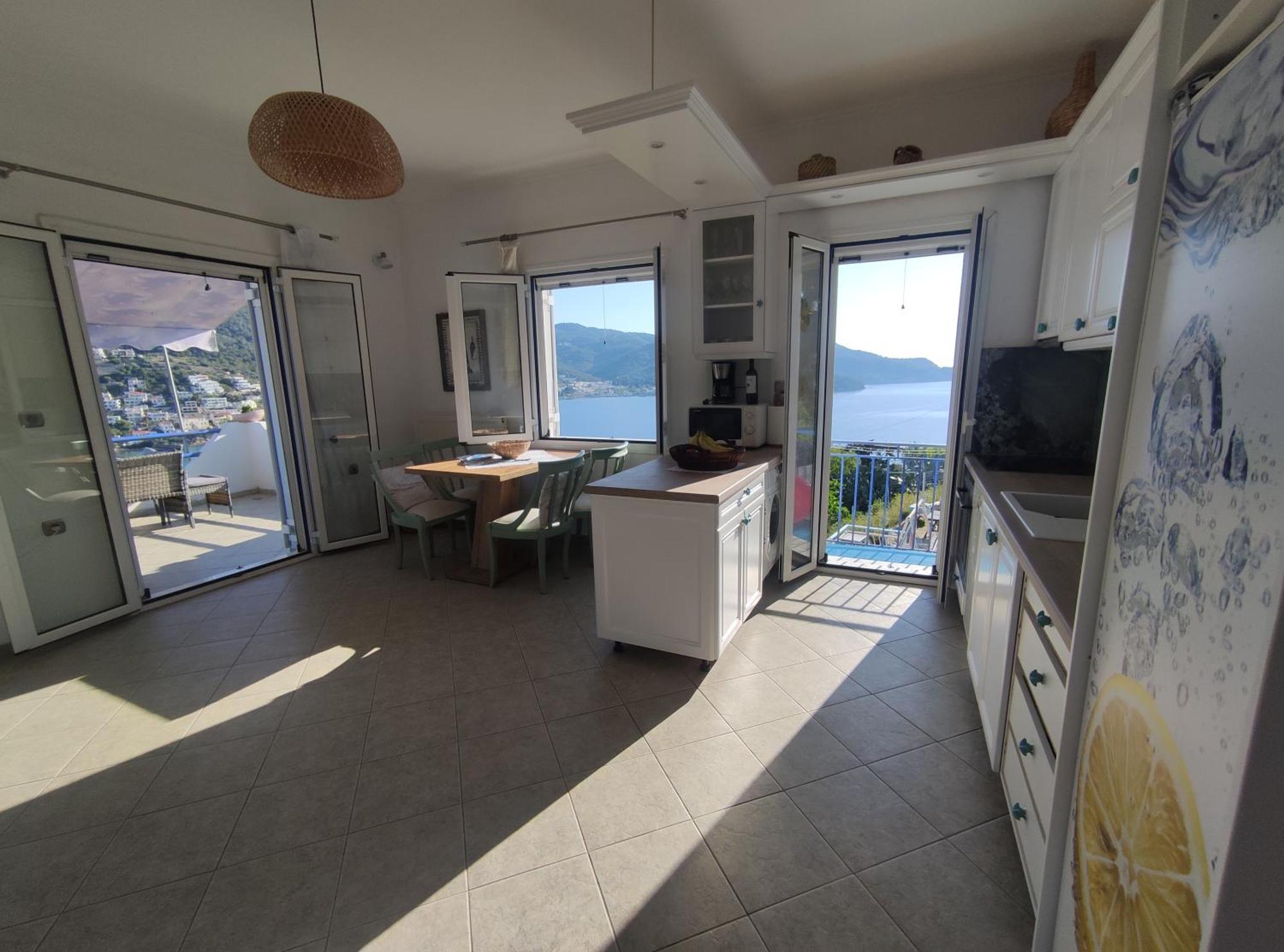 Sunrise View House Villa Poros Town Exterior photo